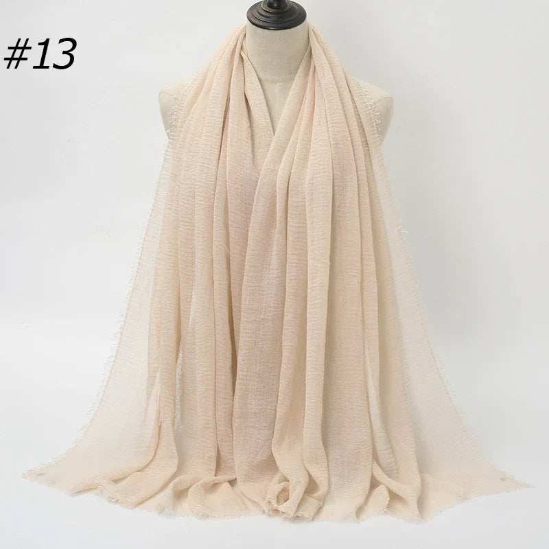 Breathable Cotton Hijab - Abaya Vida