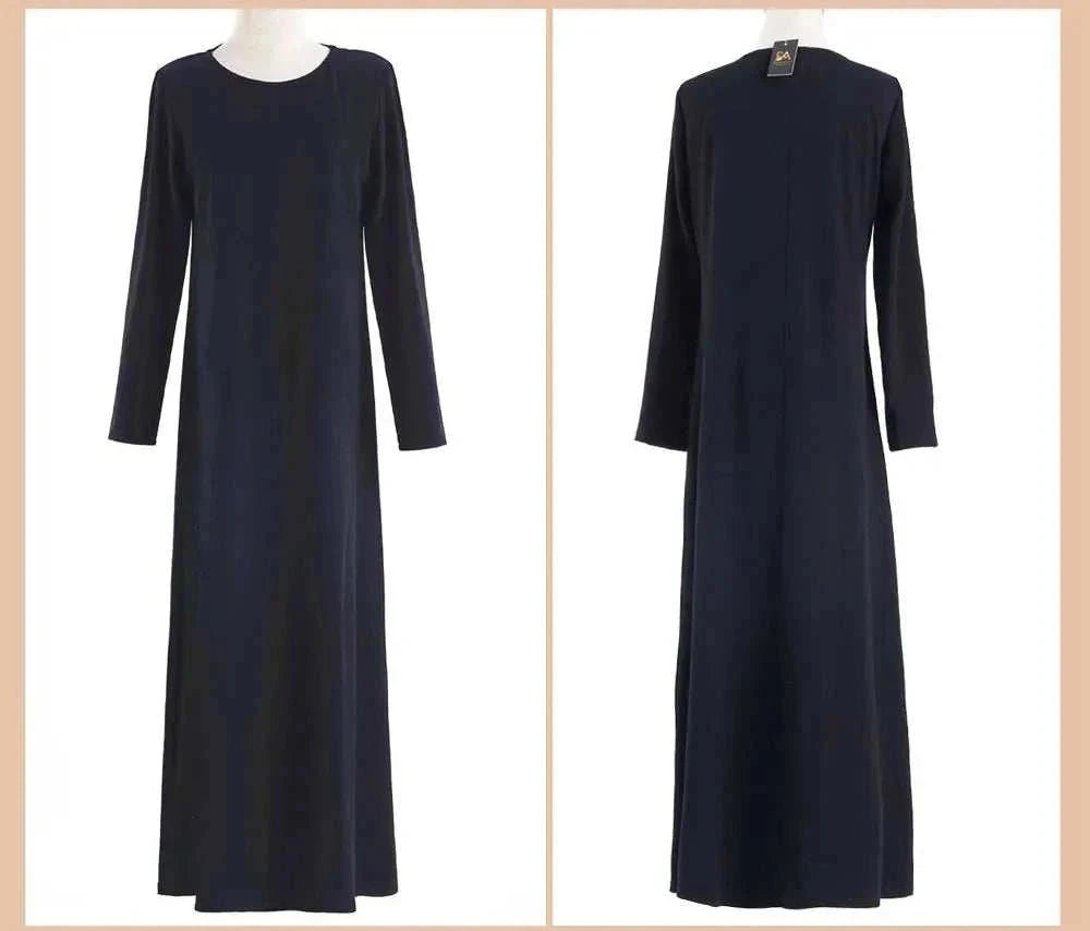 Belted Embroidered Abaya – Luxury Open Front Kimono Abaya -  Black-Golden / S -  Abaya Vida