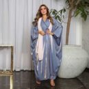 Satin Batwing Abaya - Abaya Vida