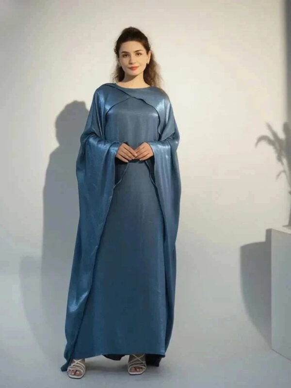 Aurora Maxi Abaya – Elegant Full-Length Closed Occasion Maxi -  Skin w/o Headscarf / M -  Abaya Vida