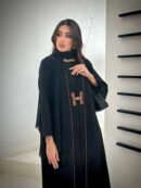 Dubai Kimono Cardigan Abaya – Luxury Loose Fit Open Abaya -  Default Title -  Abaya Vida