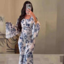 Parisian Grace Modest Dress – Elegant Closed Eid Abaya -  S -  Abaya Vida